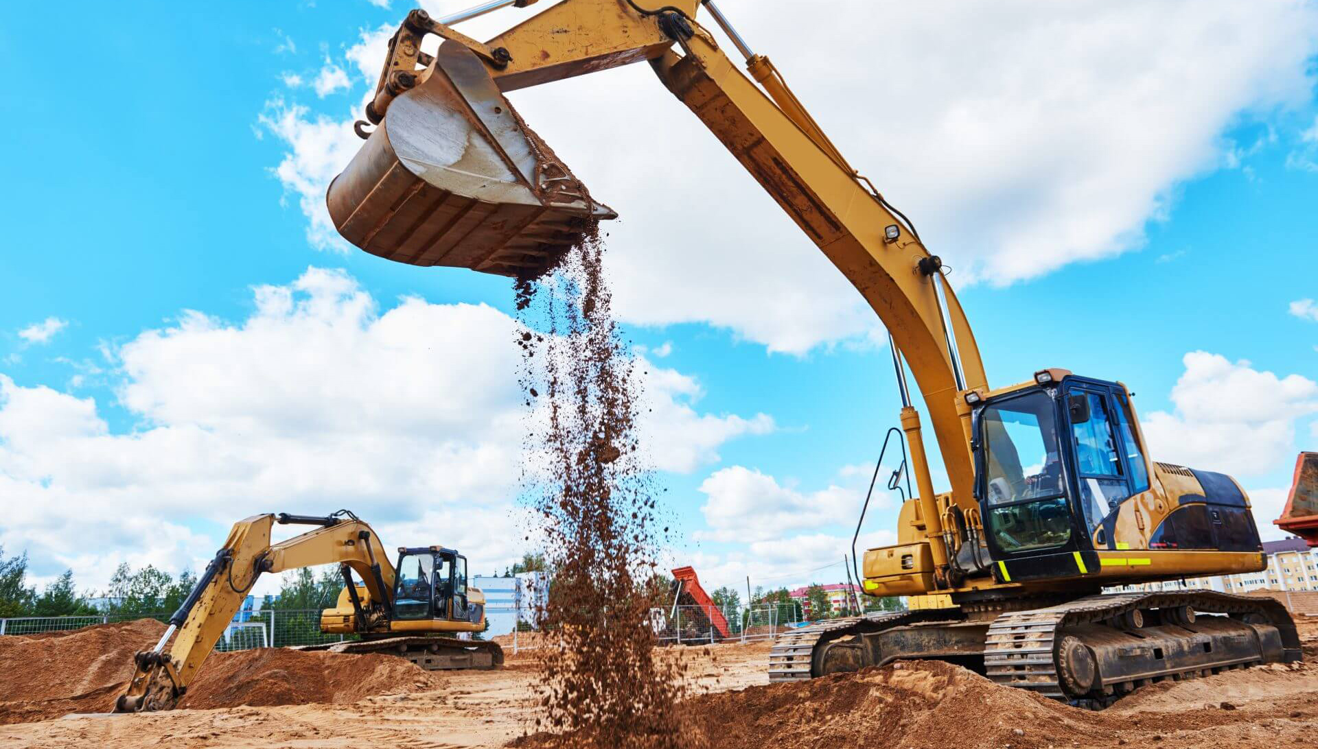 Excavadoras en Cienega de Flores